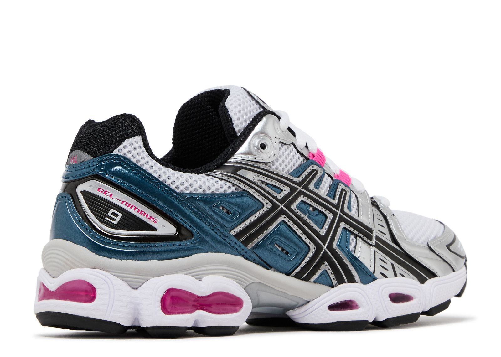Wmns Gel Nimbus 9 'Blue Pink Glo' - ASICS - 1202A278 106 - white