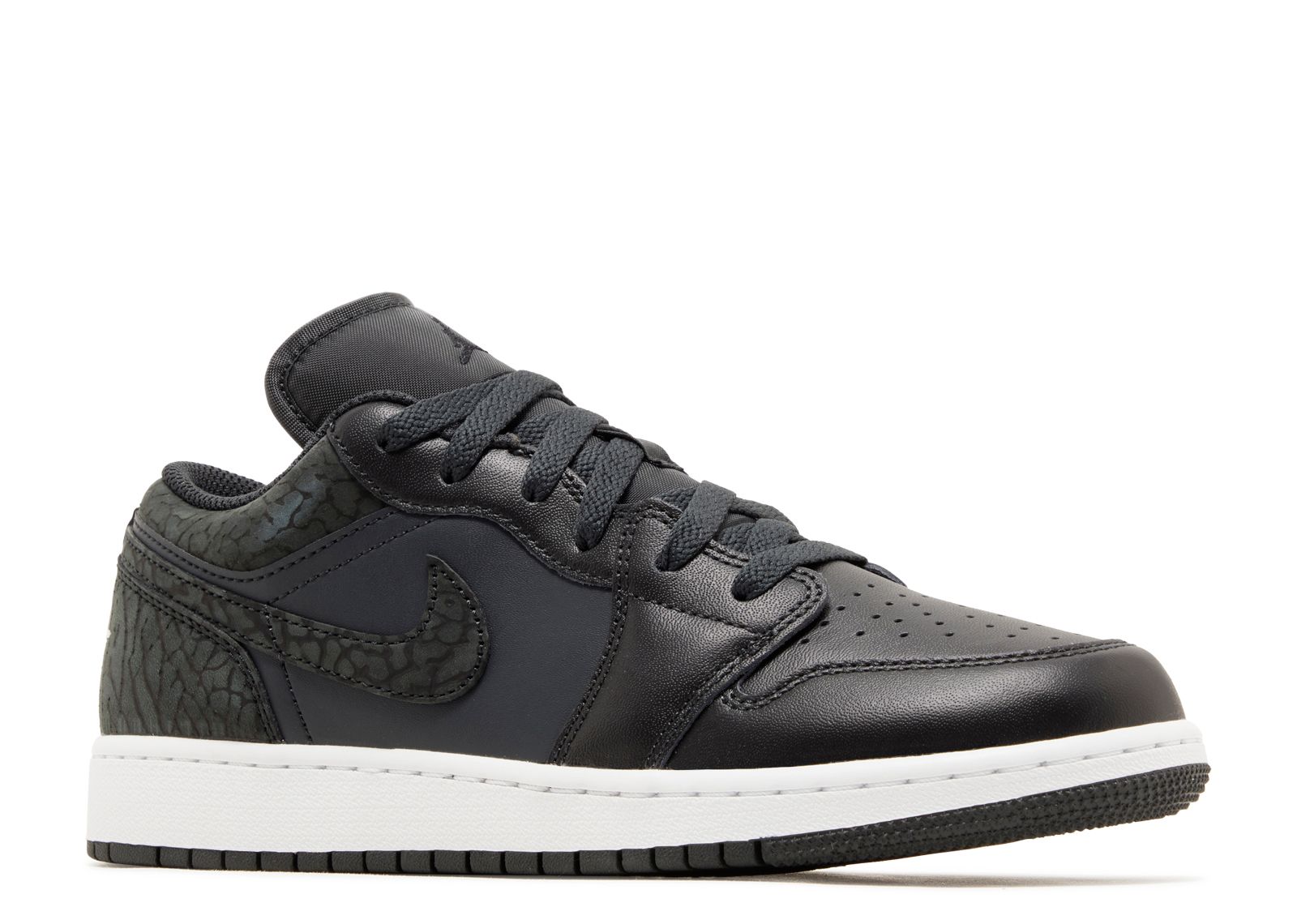 Air Jordan 1 Low SE GS 'Black Elephant' - Air Jordan - FB9908 001