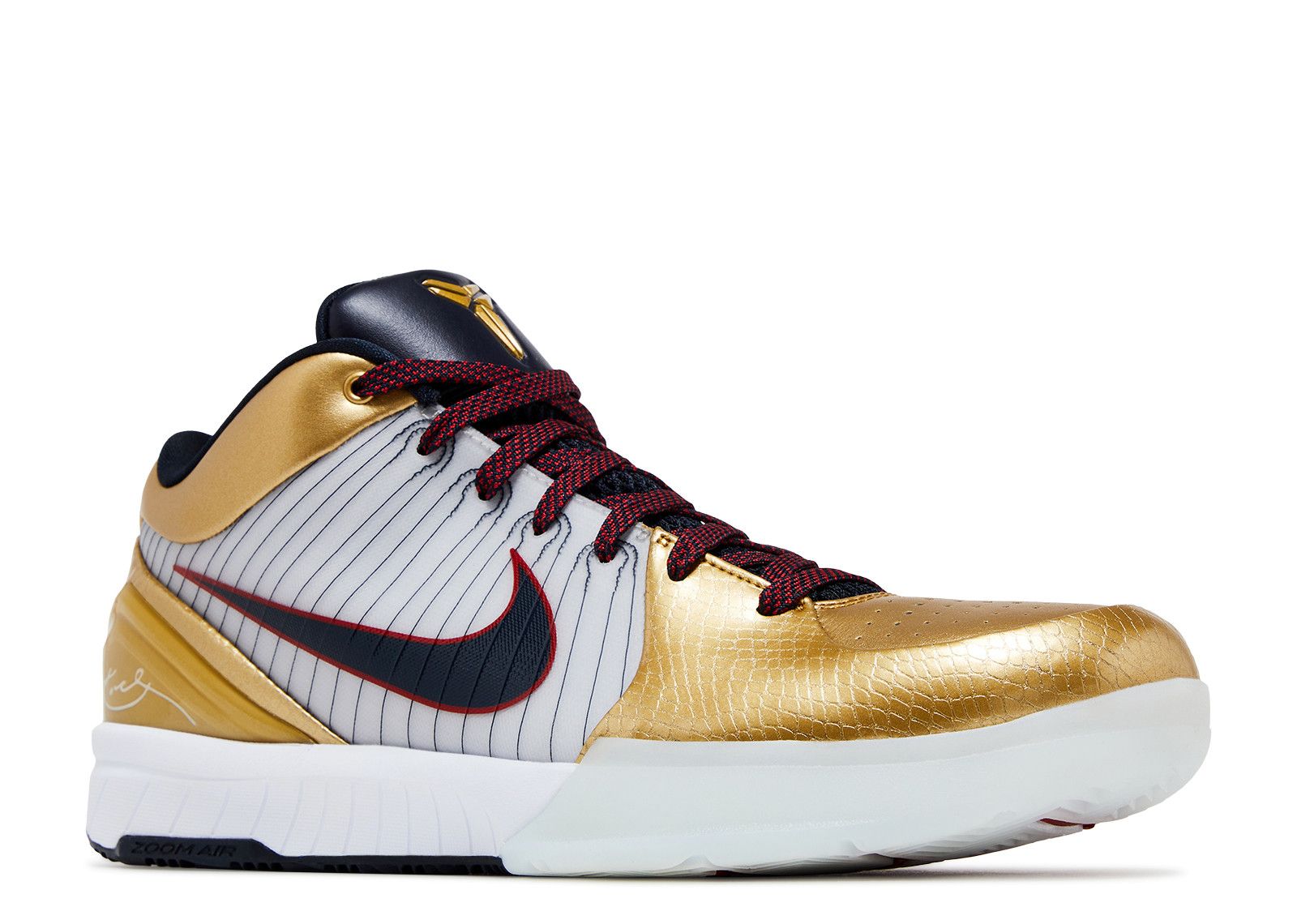 Zoom Kobe 4 Protro 'Gold Medal' 2024 - Nike - FQ3544 100 - white