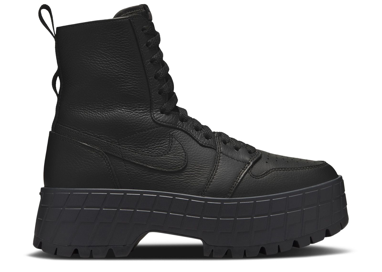 Wmns Jordan 1 High Brooklyn 'Triple Black'