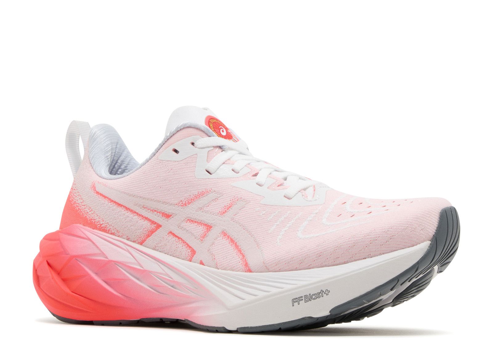 Sanon　1011 Hakaone Ekiden X Wmns Novablast 4 'White Sunrise Red