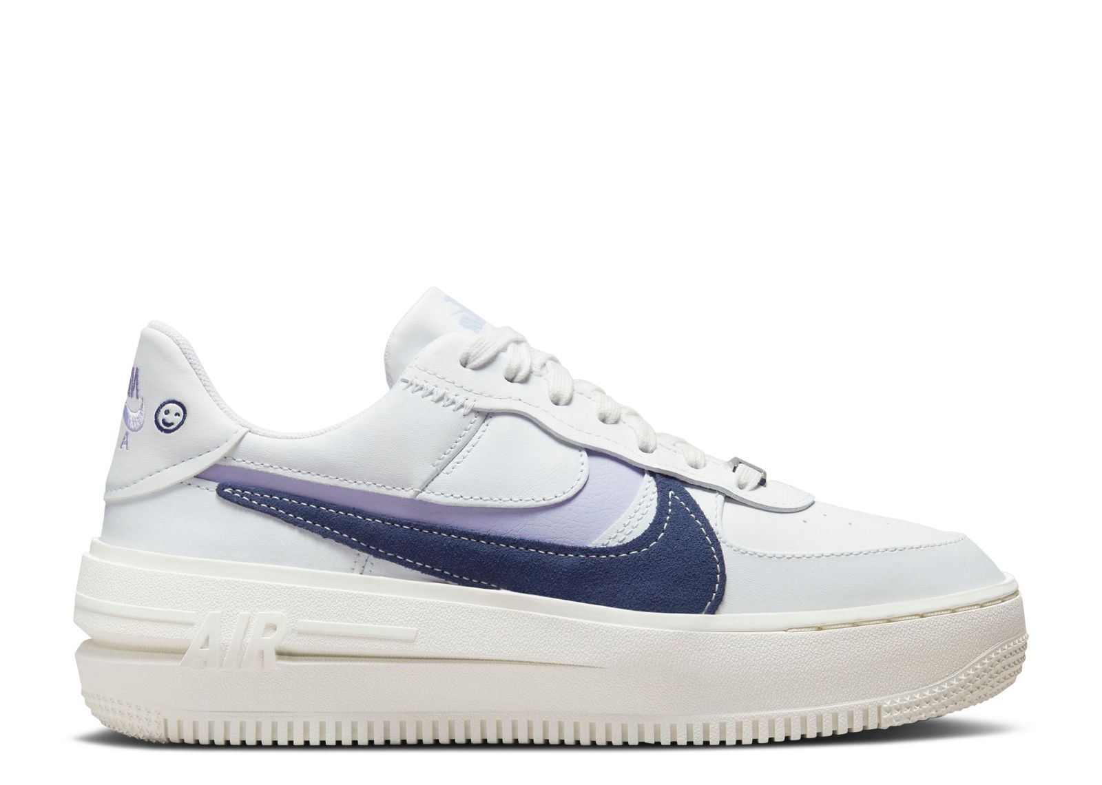 Wmns Air Force 1 PLT.AF.ORM LV8 'White Oxygen Purple' - Nike