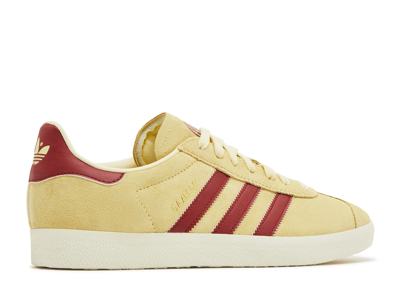 adidas gazelle silver green womens adidas Portland Timbers Gazelle Indoor Soccer Shoes (Maroon/Crew Yellow) 9.5 M / 10.5 W main image 0