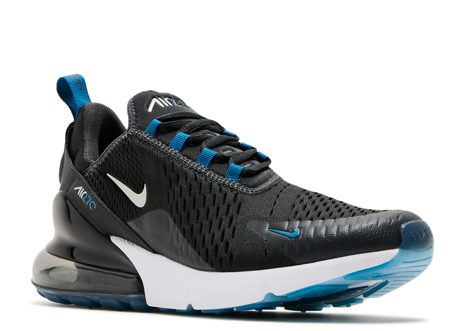 nike 270 metallic blue