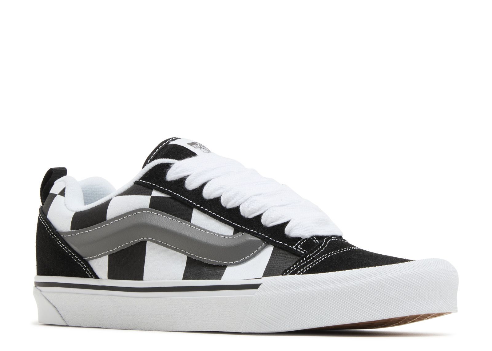 Knu Skool 'Mega Check Black' - Vans - VN0009QCCJJ - mega