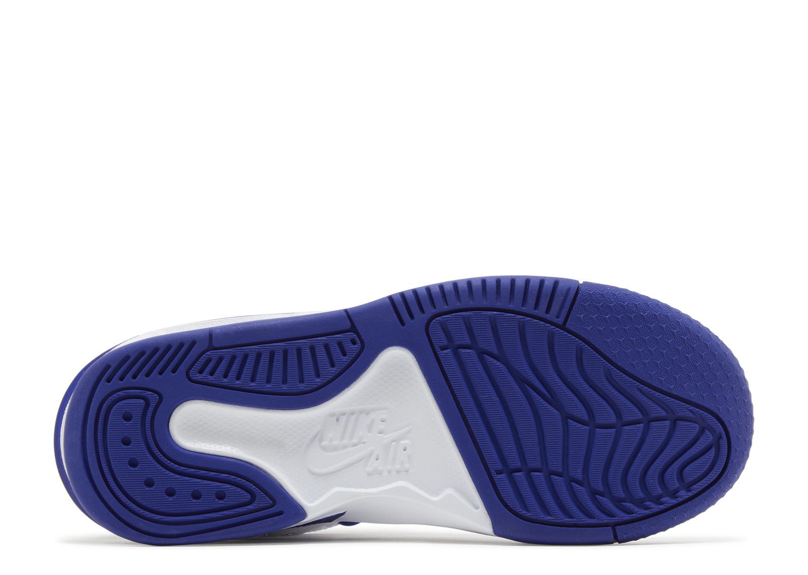 jordan max aura blue and white