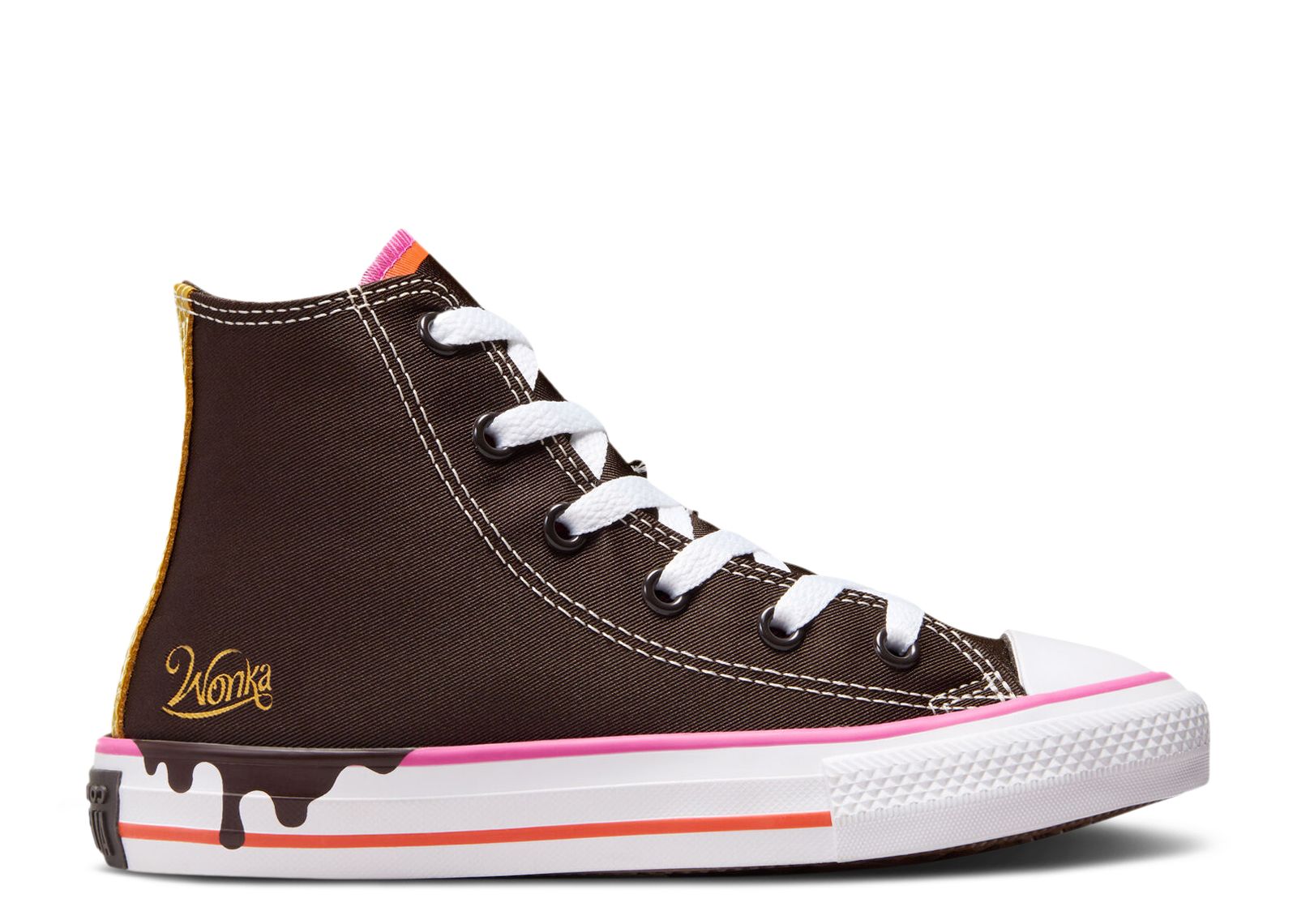 Willy Wonka X Chuck Taylor All Star High PS 'Chocolate Drip ...