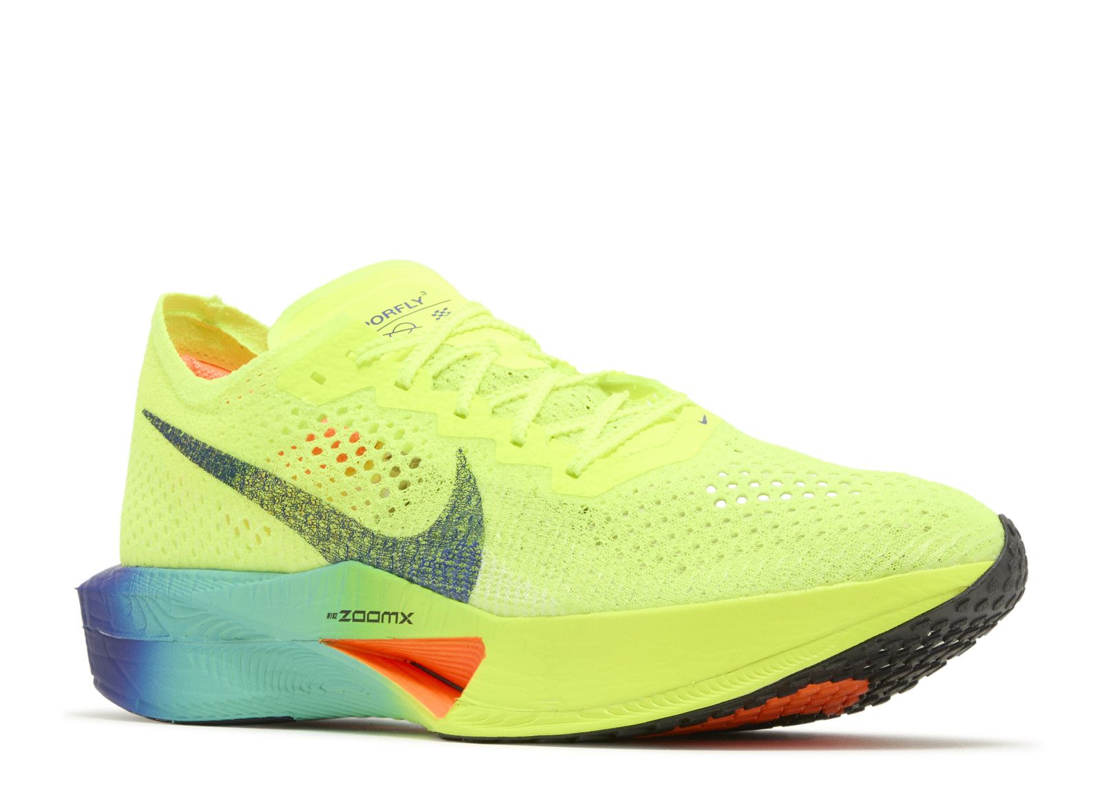 Nike ZoomX Vaporfly NEXT% 3 Volt Scream Green Barely DV4129-700 Men\'s Sz 7.5 ZoomX VaporFly Next% 3  main image 3