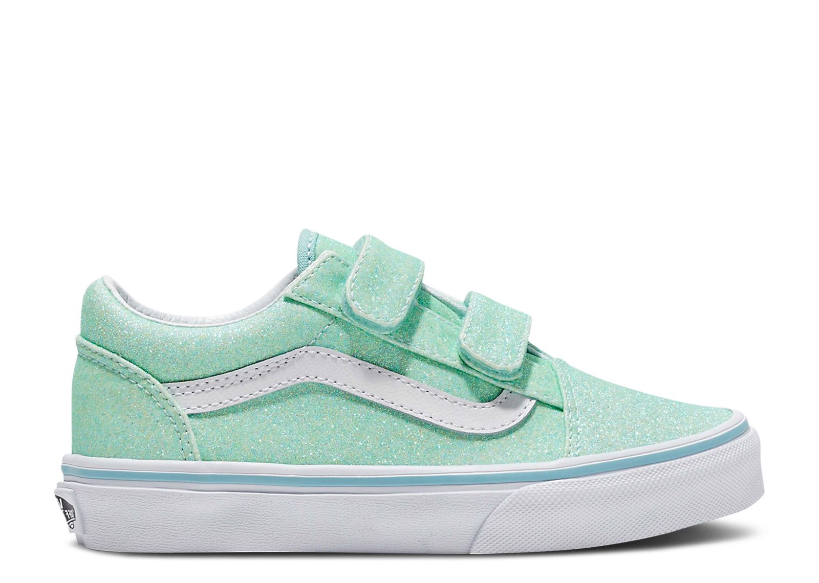 Old Skool V Kids 'Glitter - Pastel Blue'