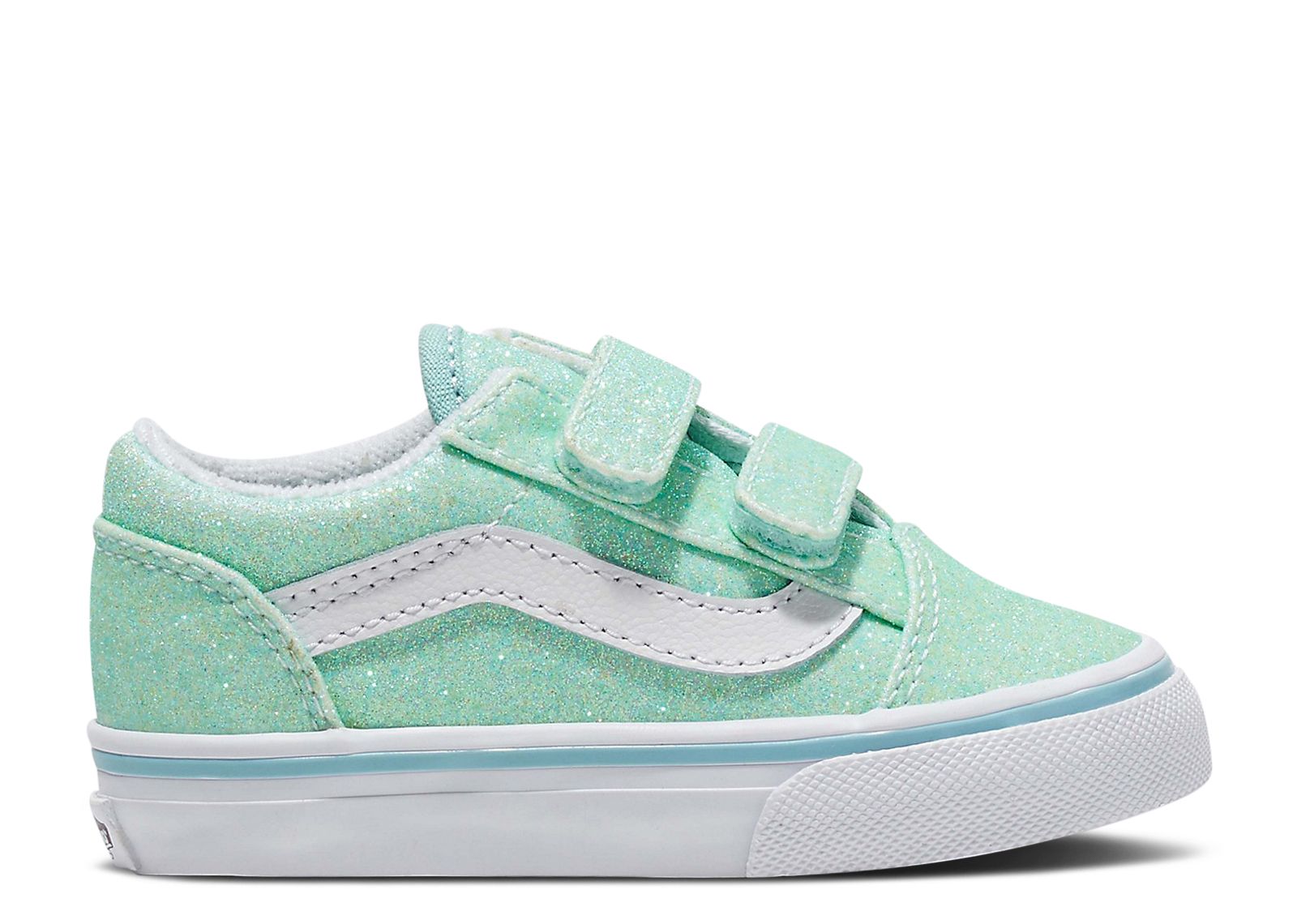 Old Skool V Toddler 'Glitter - Pastel Blue'