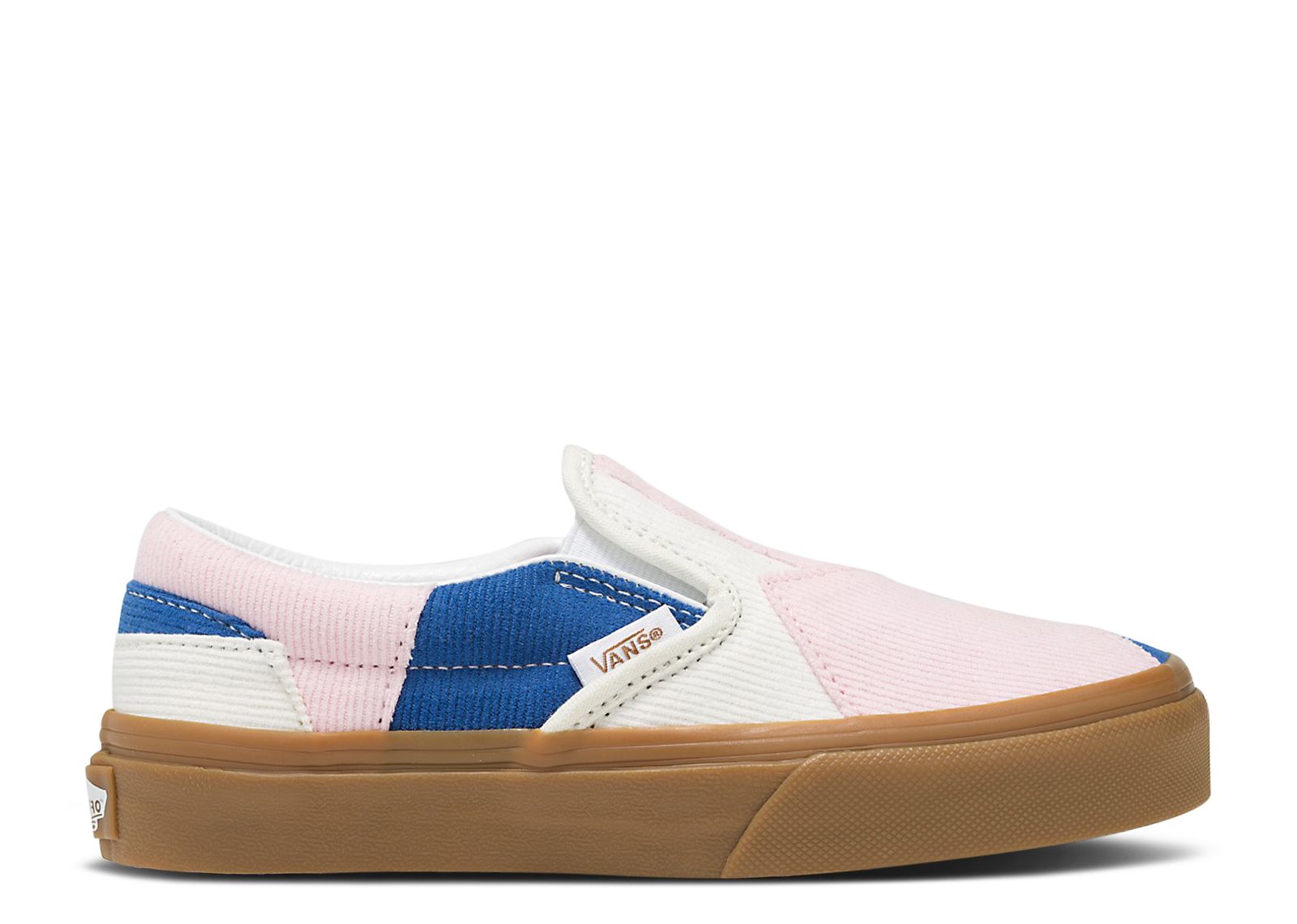 Classic Slip-On V Kids 'Corduroy Patchwork'