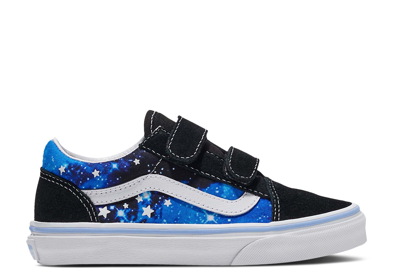 Slip-On V Kids 'Glow Galaxy Black'