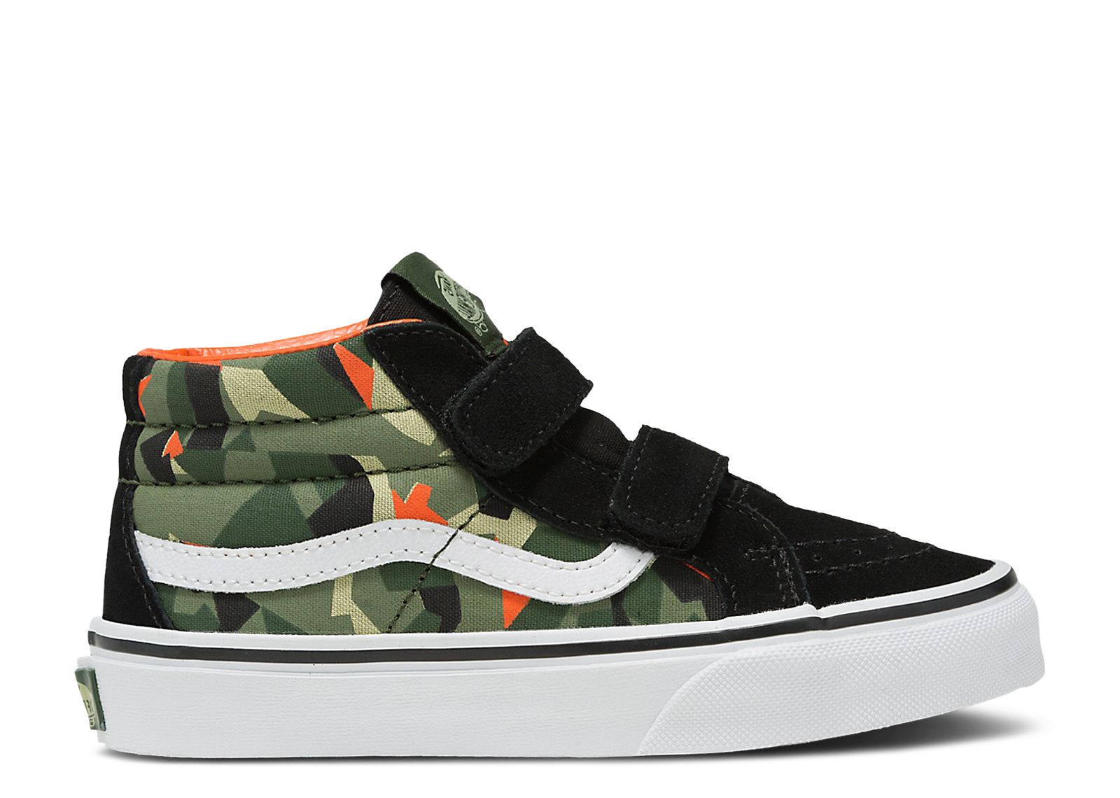 Sk8-Mid Reissue V Kids 'Geo Camo Black'