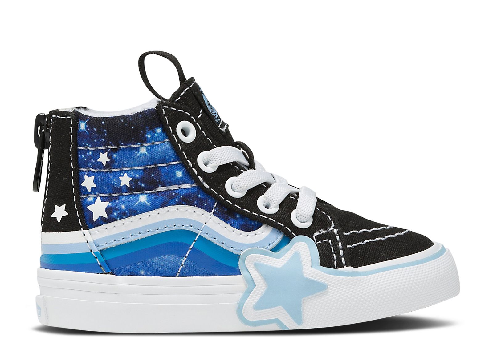 Sk8-Hi Zip Toddler 'Glow Galaxy Black'