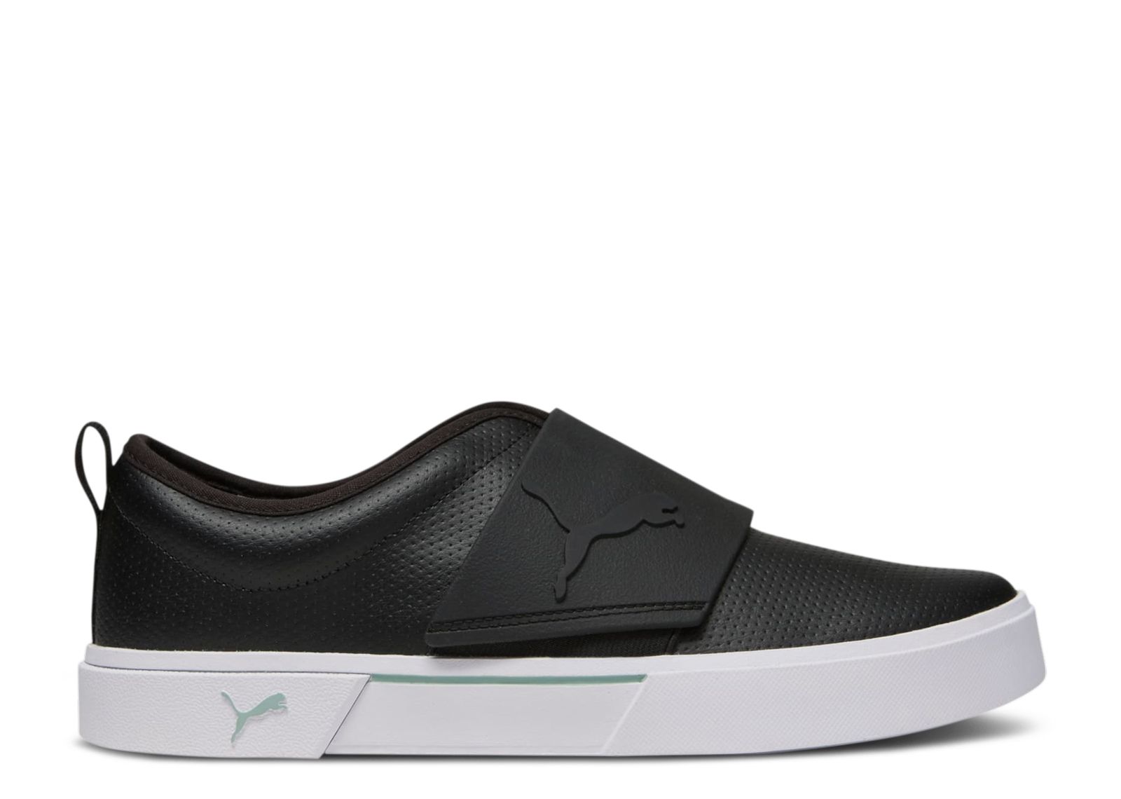 El Rey II Slip-On Perf Leather 'Black Green Fog'