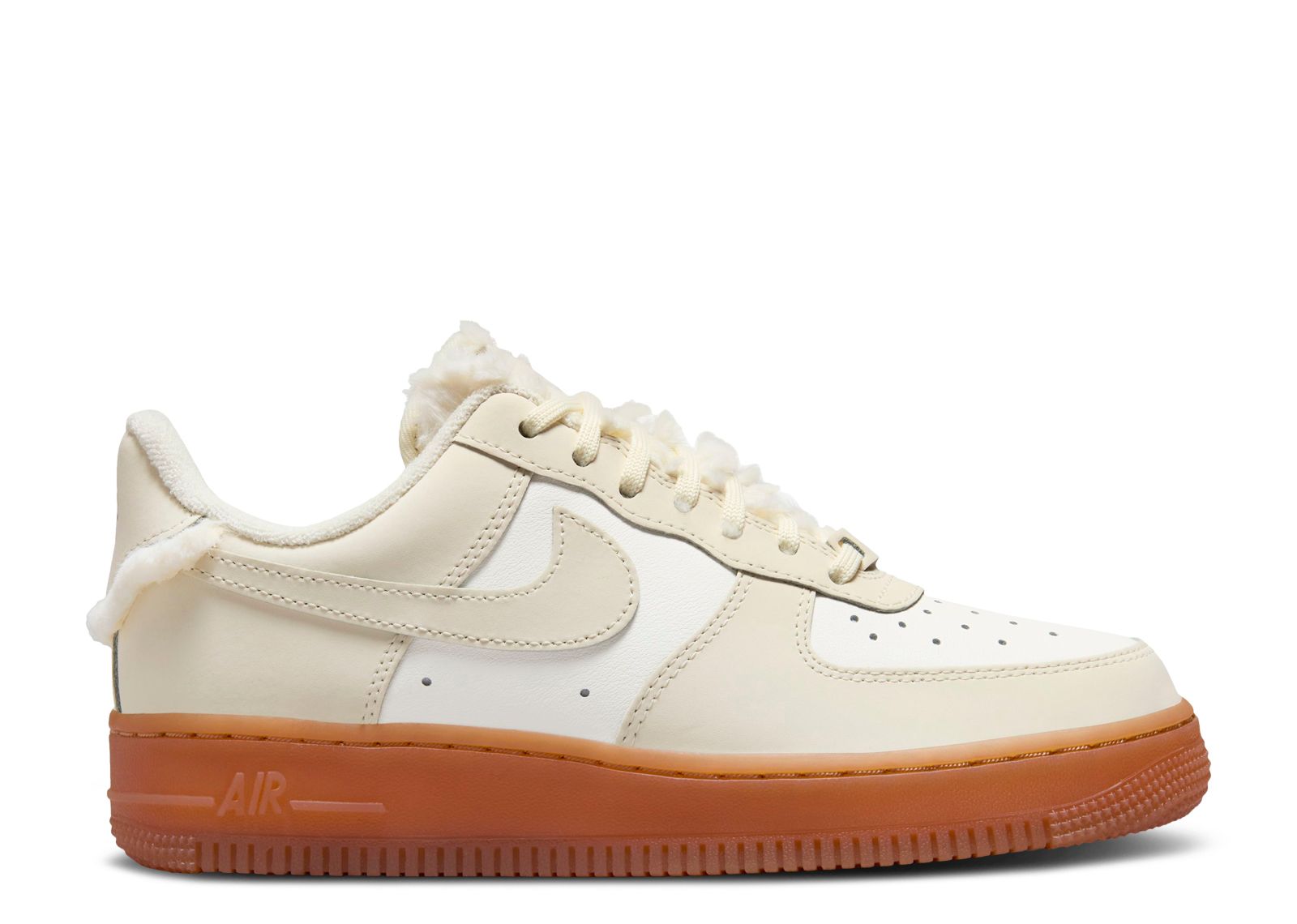Wmns Air Force '07 LX 'Sail Gum Faux Fur'