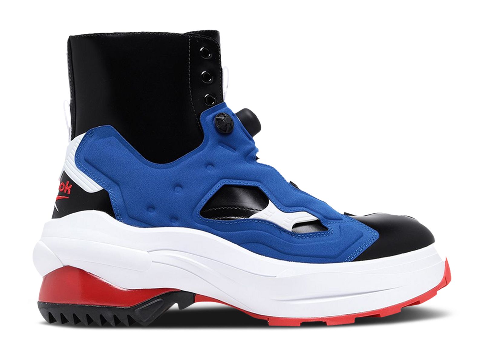 Maison Margiela x InstaPump Fury Tabi 'Black Vector Blue'