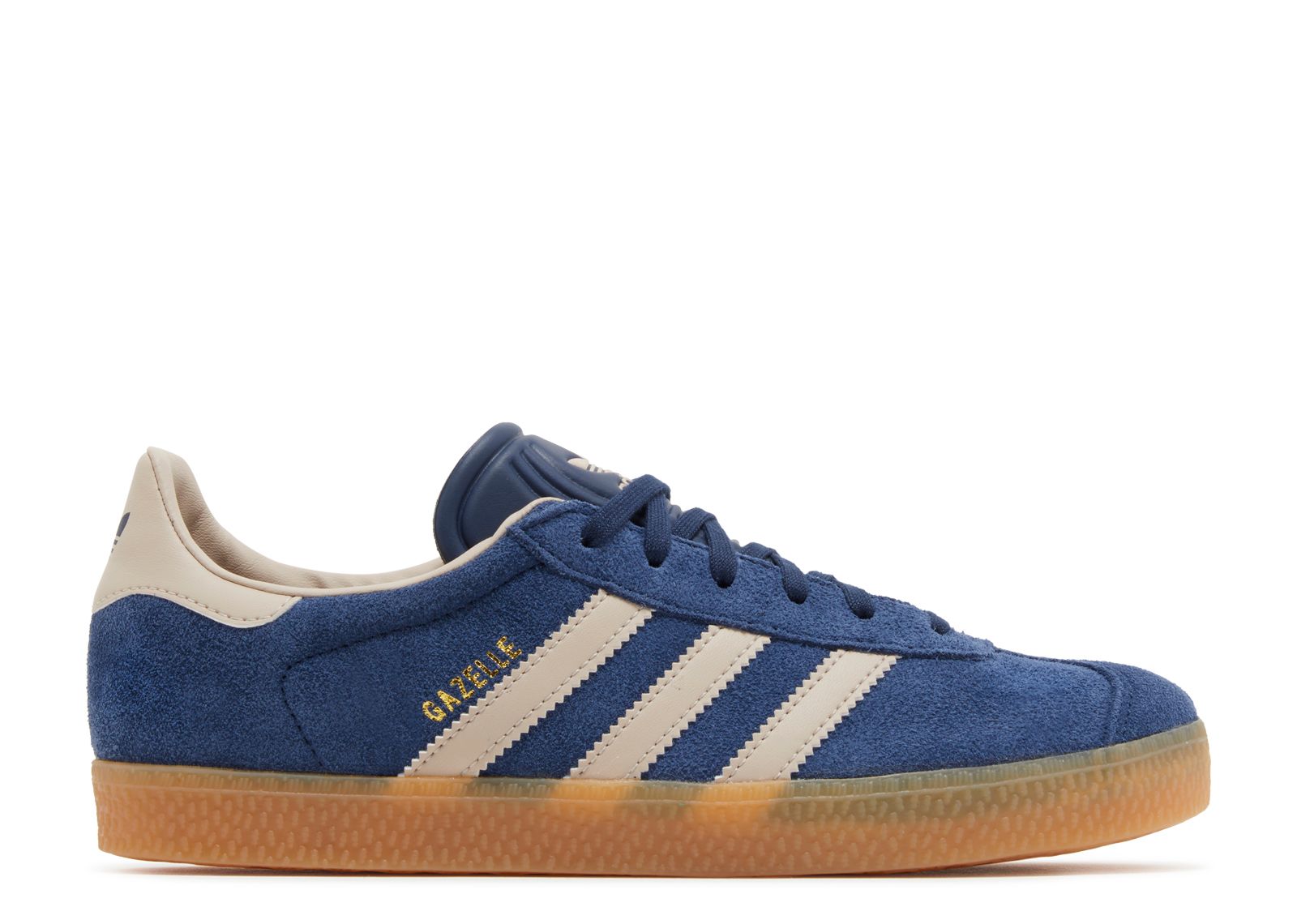 adidas gazelle silver green womens Adidas Gzelle Indoor Night Indigo/Off White/Gold Metallic I Momentum main image 0