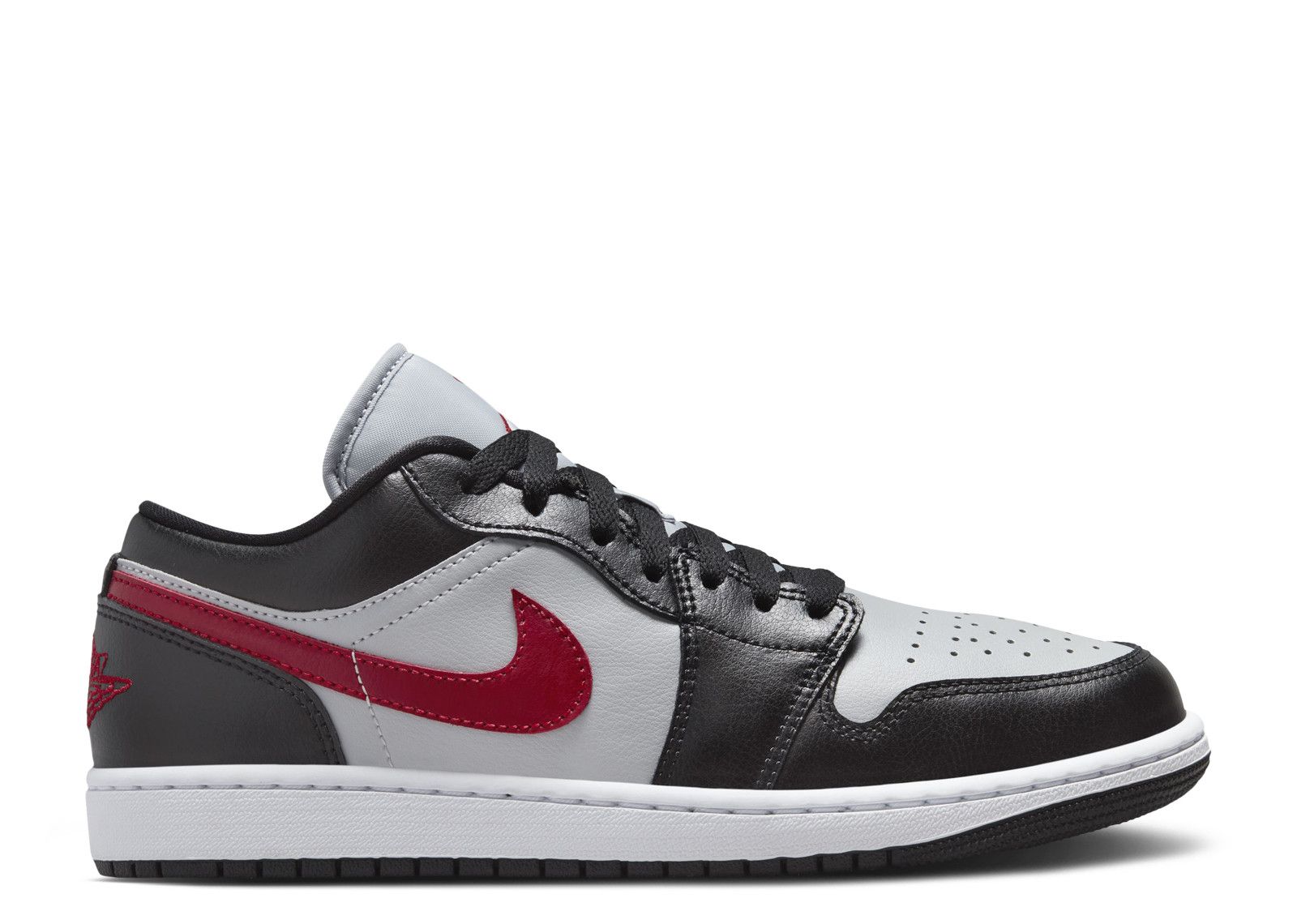 Wmns Jordan 1 Low 'Wolf Grey Gym Red'