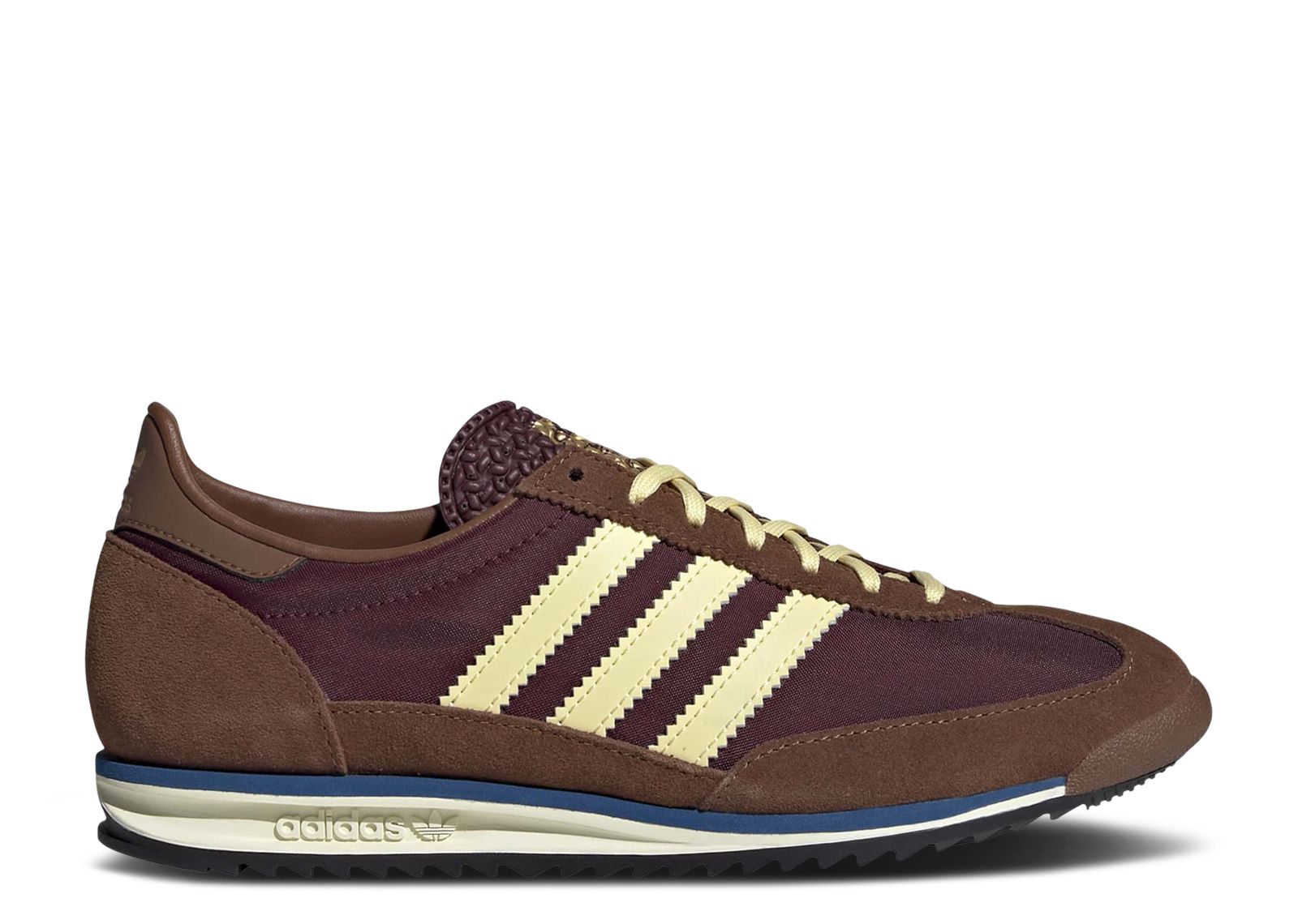 Wmns SL72 OG 'Preloved Brown' - Adidas - IE3425 - maroon/almost yellow ...