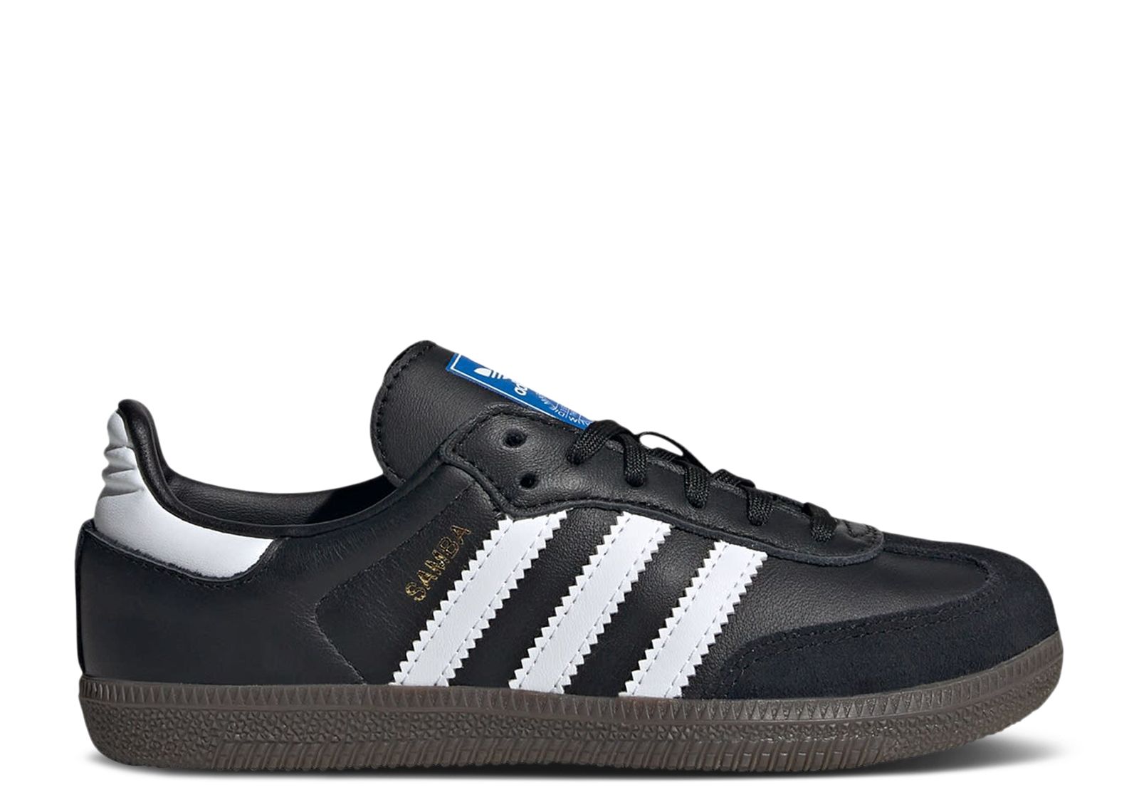 Samba OG C 'Black White' - Adidas - IE3678 - core black/cloud white/gum ...