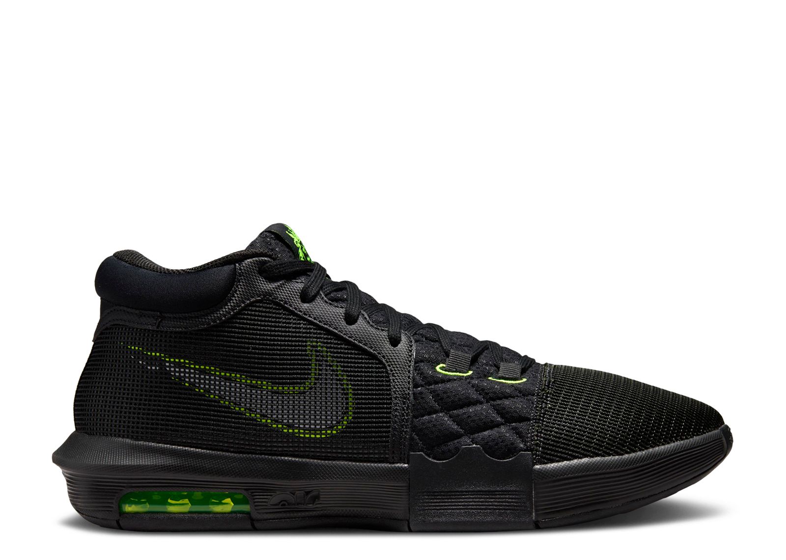 LeBron Witness 8 'Black Volt' - Nike - FB2239 002 - black/volt/white ...