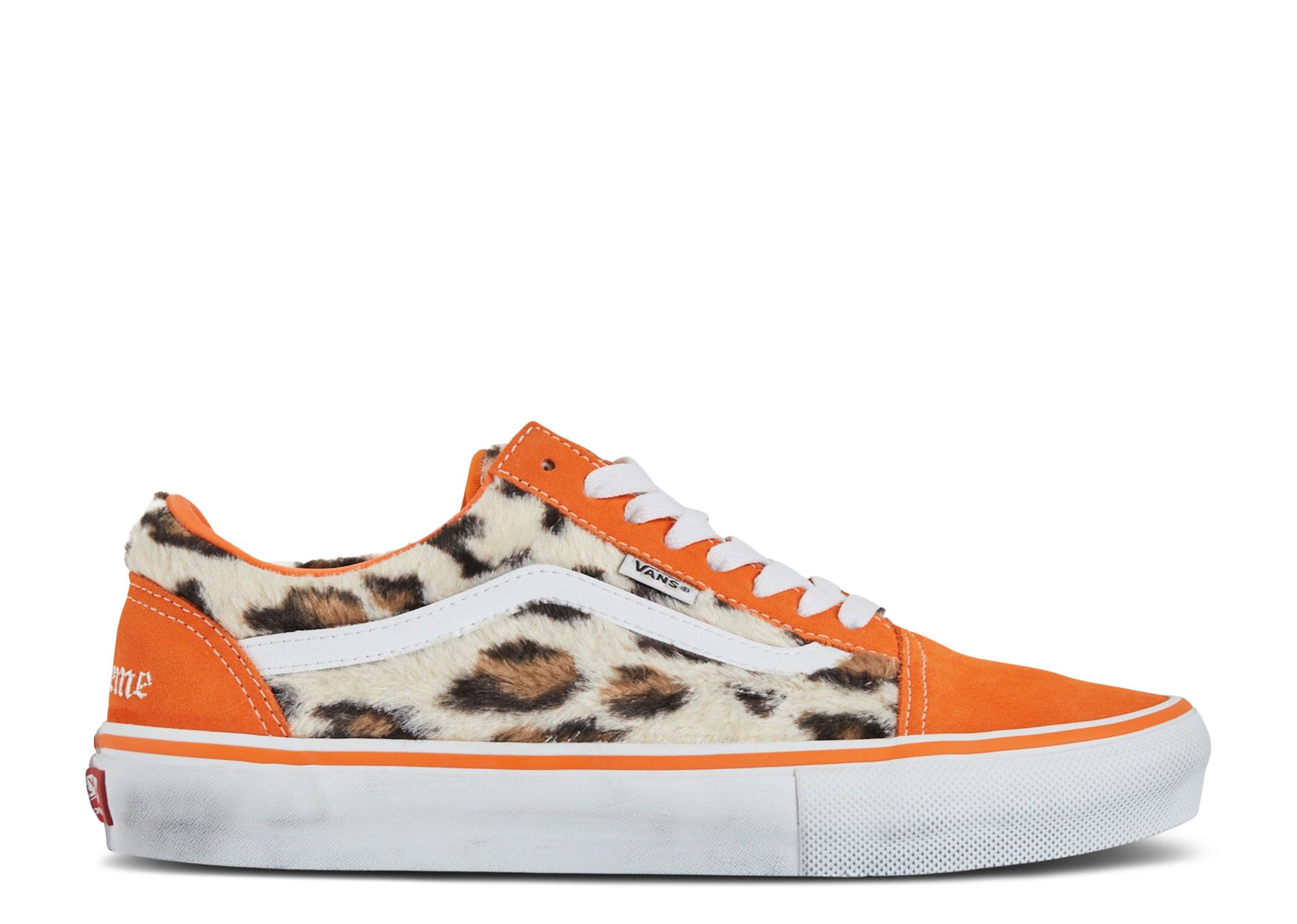 Supreme X Skate Old Skool 'Leopard Pack Orange' - Vans