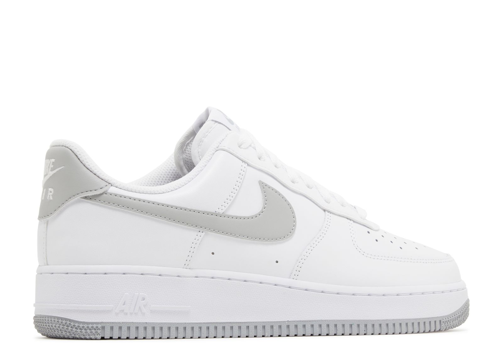 White air force sales 1 grey tick