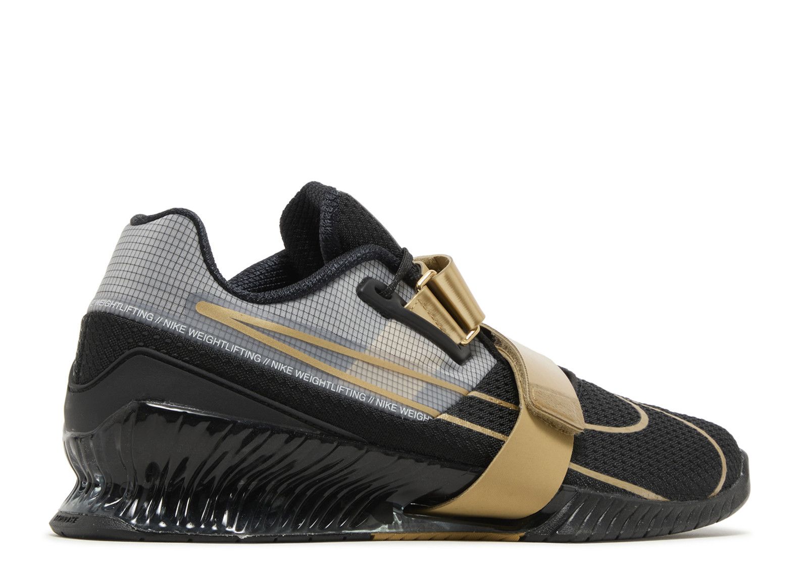 Romaleos 4 'Black Metallic Gold' - Nike - CD3463 001 - black