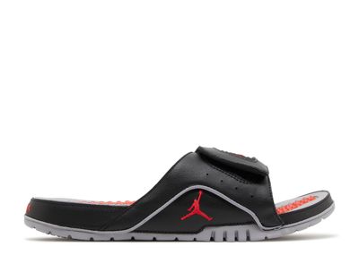 Jordan Hydro 4 Retro Slide 'Black Cement'
