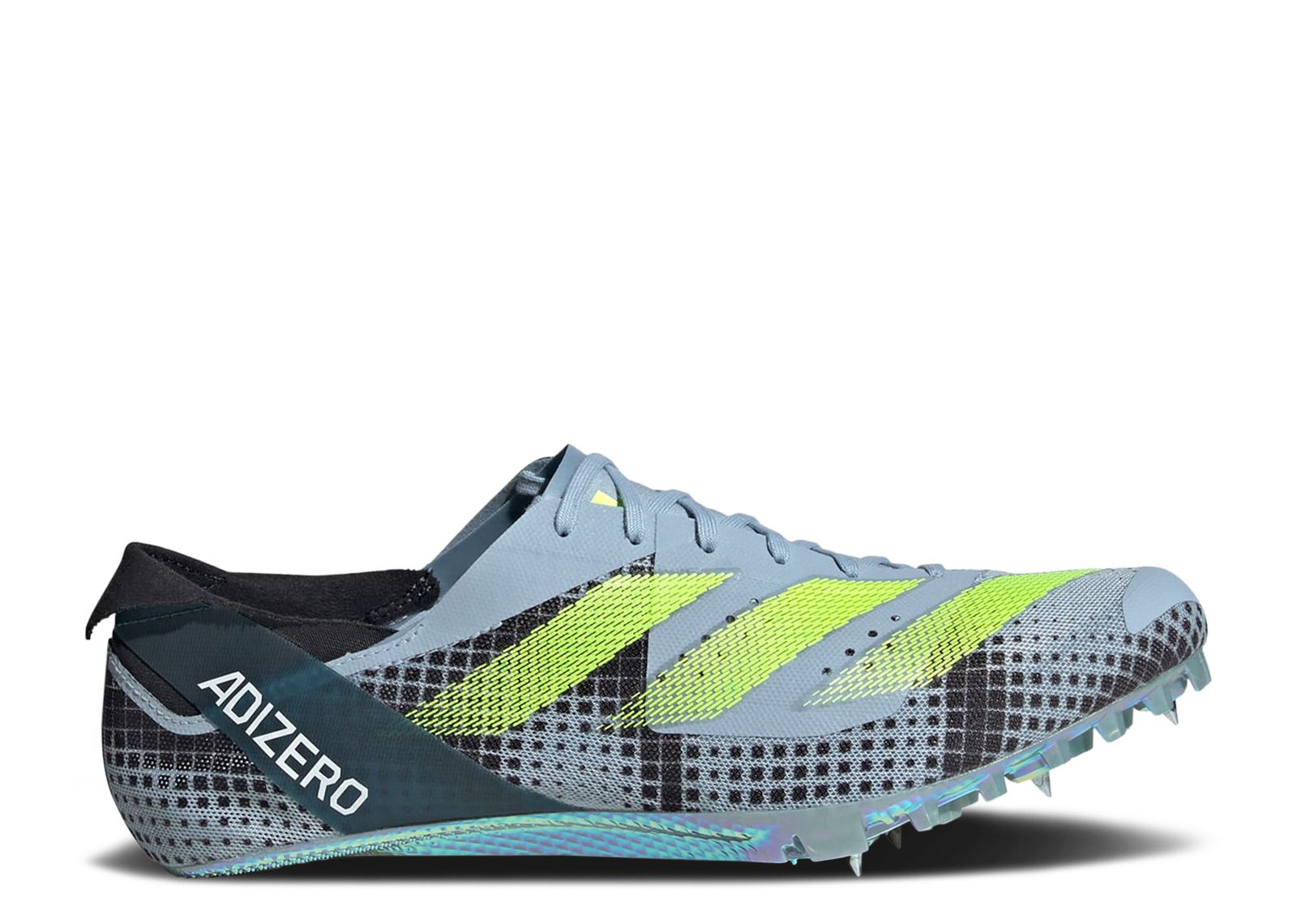 Adizero Finesse Spikes 'Wonder Blue Lucid Lemon' - Adidas