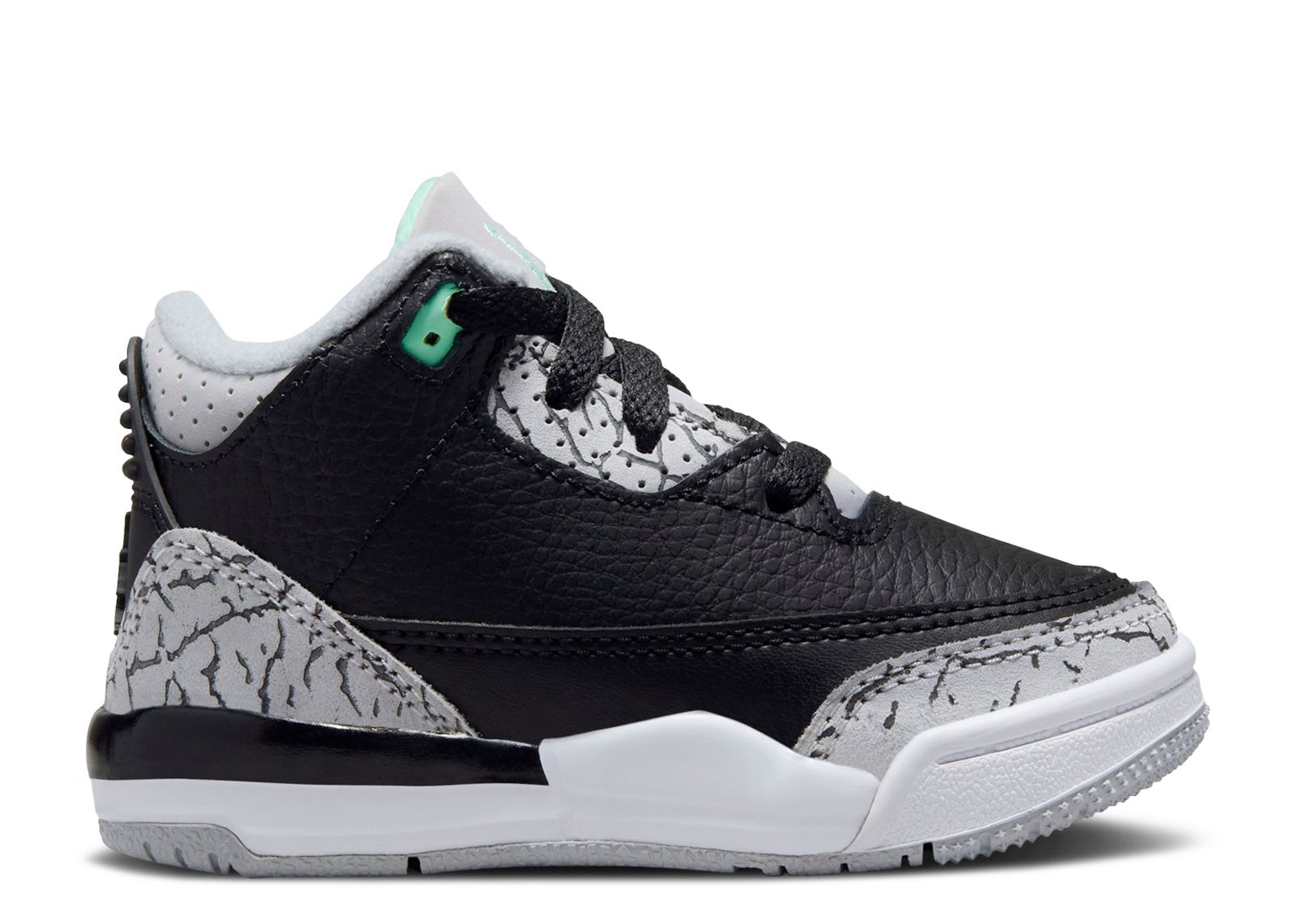 【新品16cm】NIKE JORDAN 3 RETORO (TD) ナイキ Jordan 3 Retro TD 'Green Glow' - Air Jordan - DM0968 031 - black
