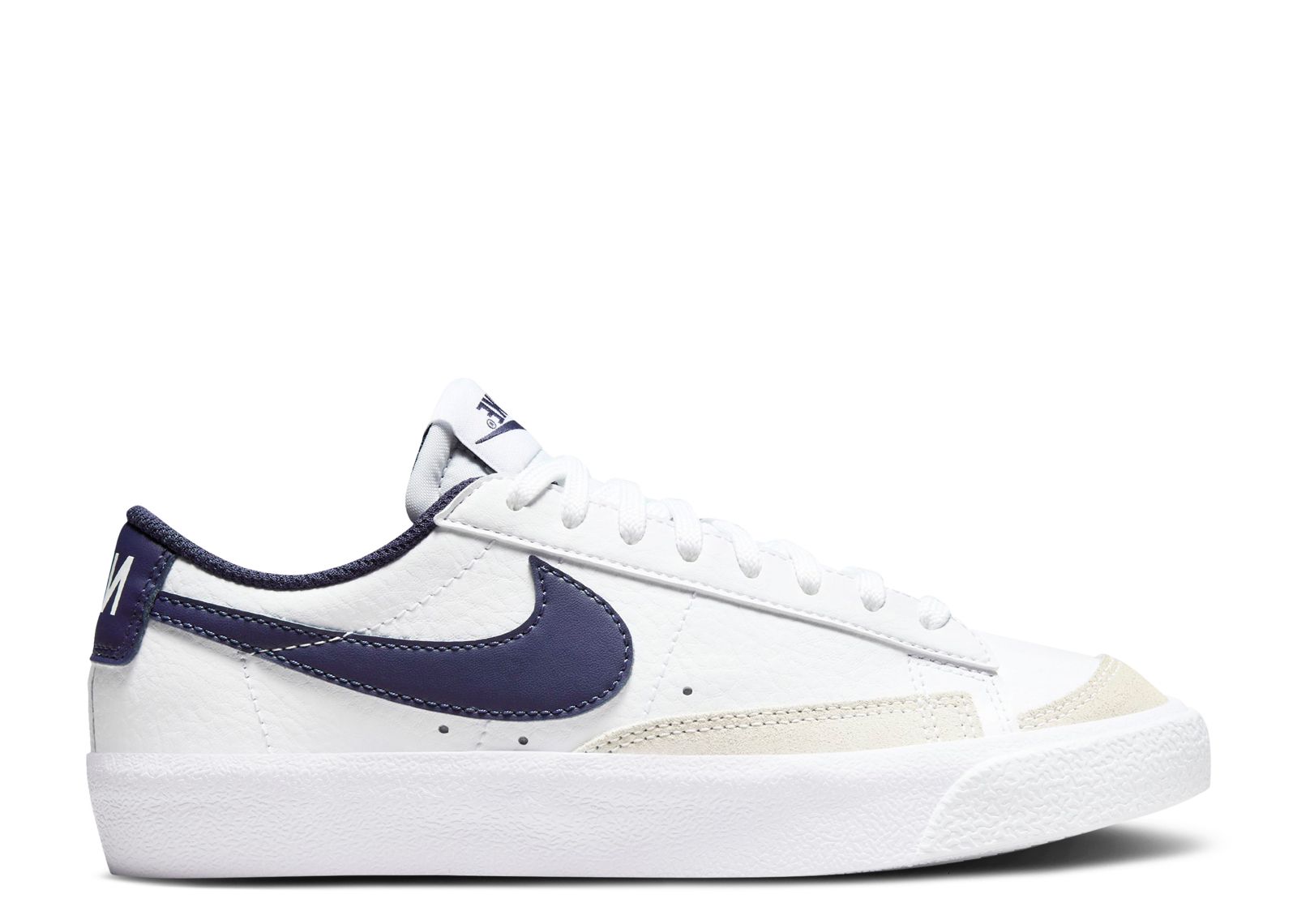 Blazer Low '77 GS 'White Midnight Navy' - Nike - DA4074 120 - white ...