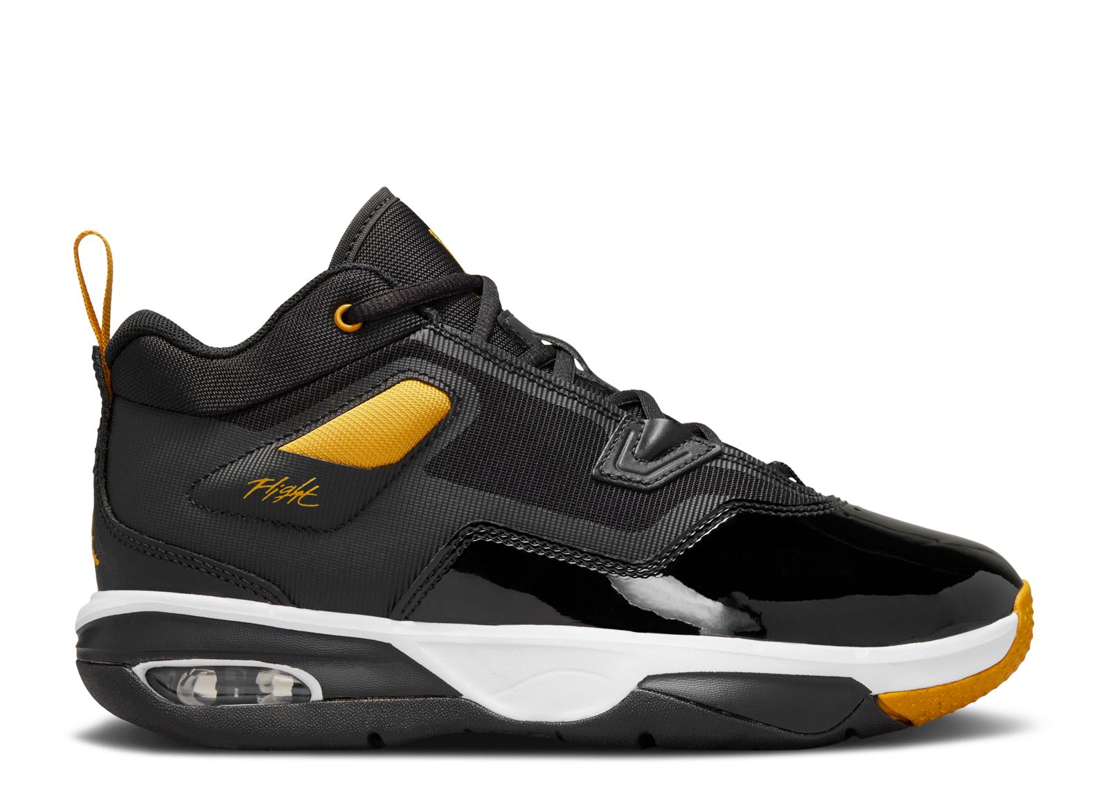 jordans 23 black and yellow