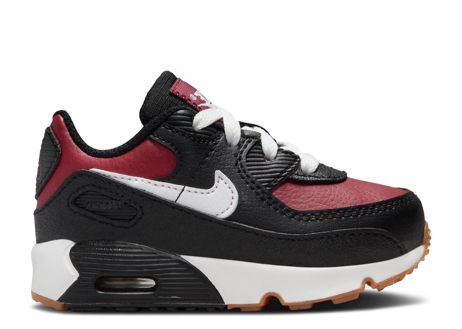 Air Max 90 Leather TD Black Team Red Nike CD6868 024 black