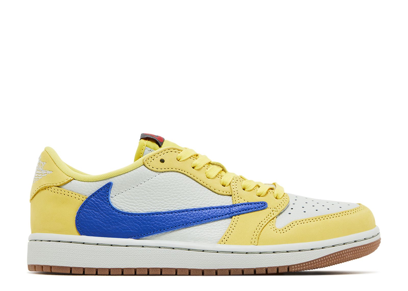 Travis Scott Air Jordan 1 Low OG Canary DZ4137-700 Info