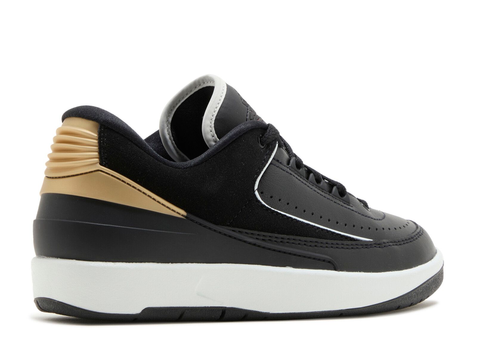 Wmns Jordan 2 Retro Low ‘Black Metallic Gold’