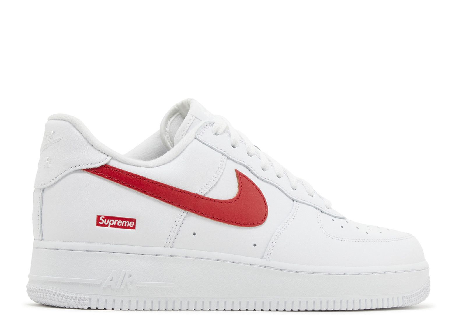 Supreme X Air Force 1 Low 'Box Logo Speed Red' Shanghai Exclusive - Nike -  CU9225 101 - white/speed red/white | Flight Club