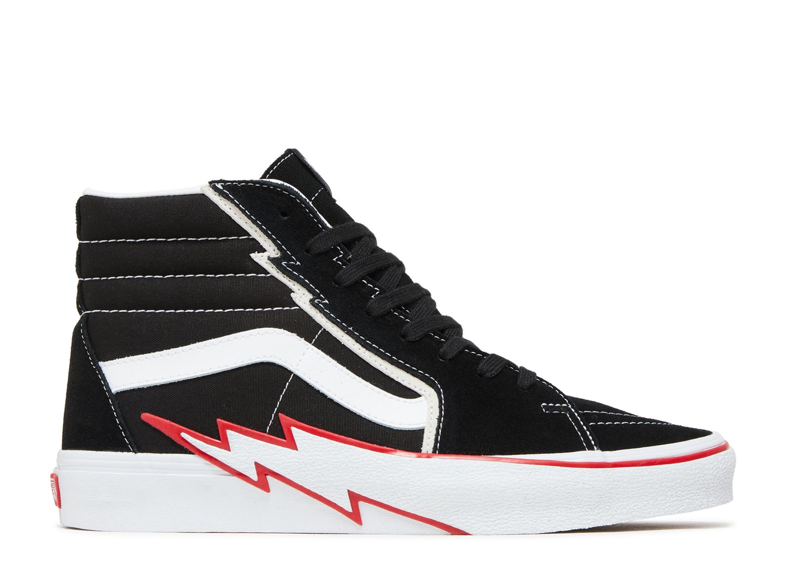 Sk8-Hi 'Bolt - Black Racing Red'