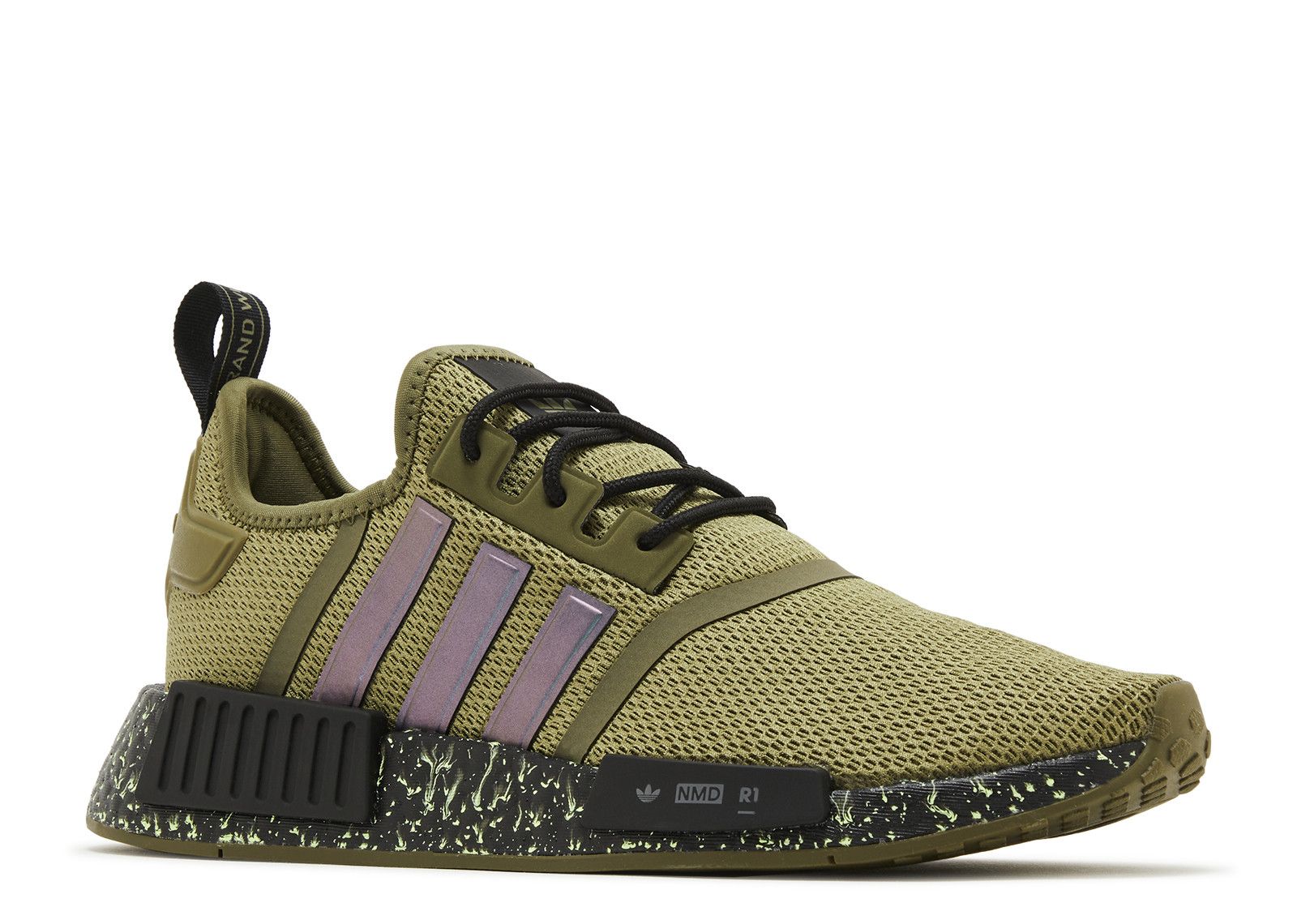 NMD R1 Focus Olive Black Adidas ID5756 focus olive core black green spark Flight Club Japan