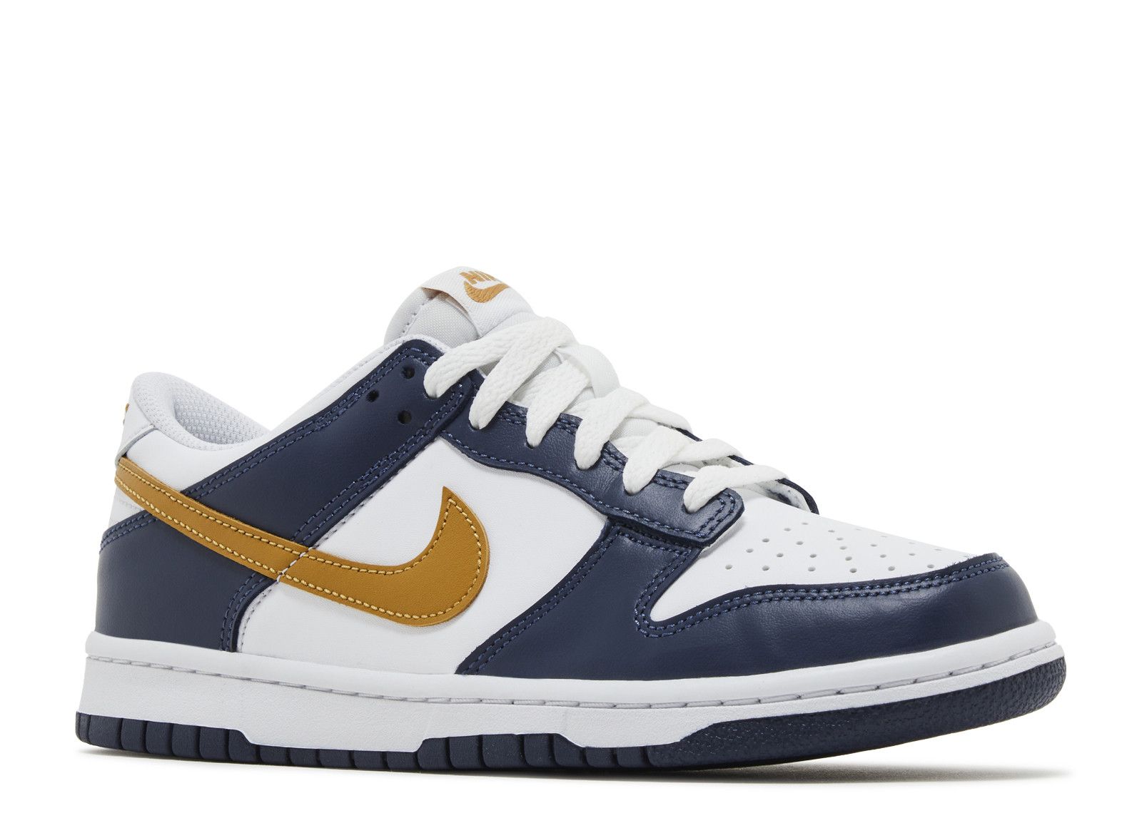 【新品】ナイキ　ダンクロー　 MIDNIGHT NAVY WHEAT Dunk Low GS 'Midnight Navy Wheat' - Nike - FB9109 111 - white