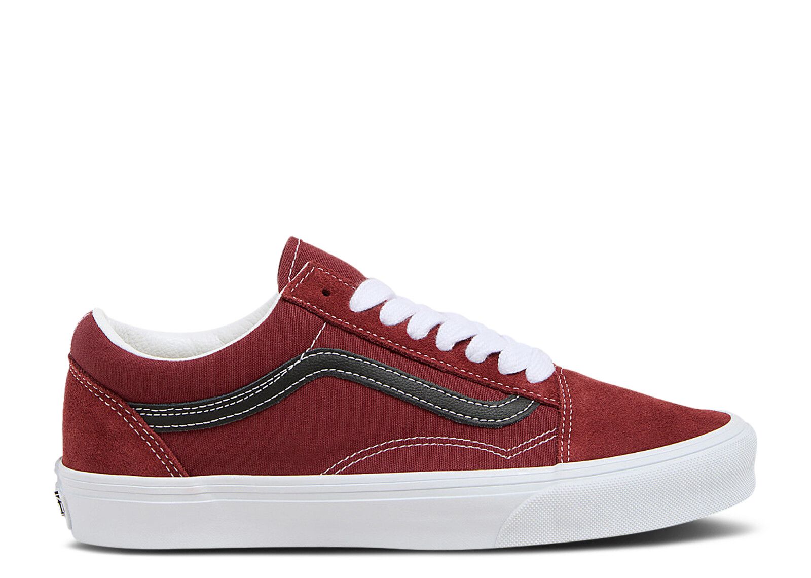 Vans Old Skool Madder Brown Slip On Vans Old Skool 'Oversized Lace