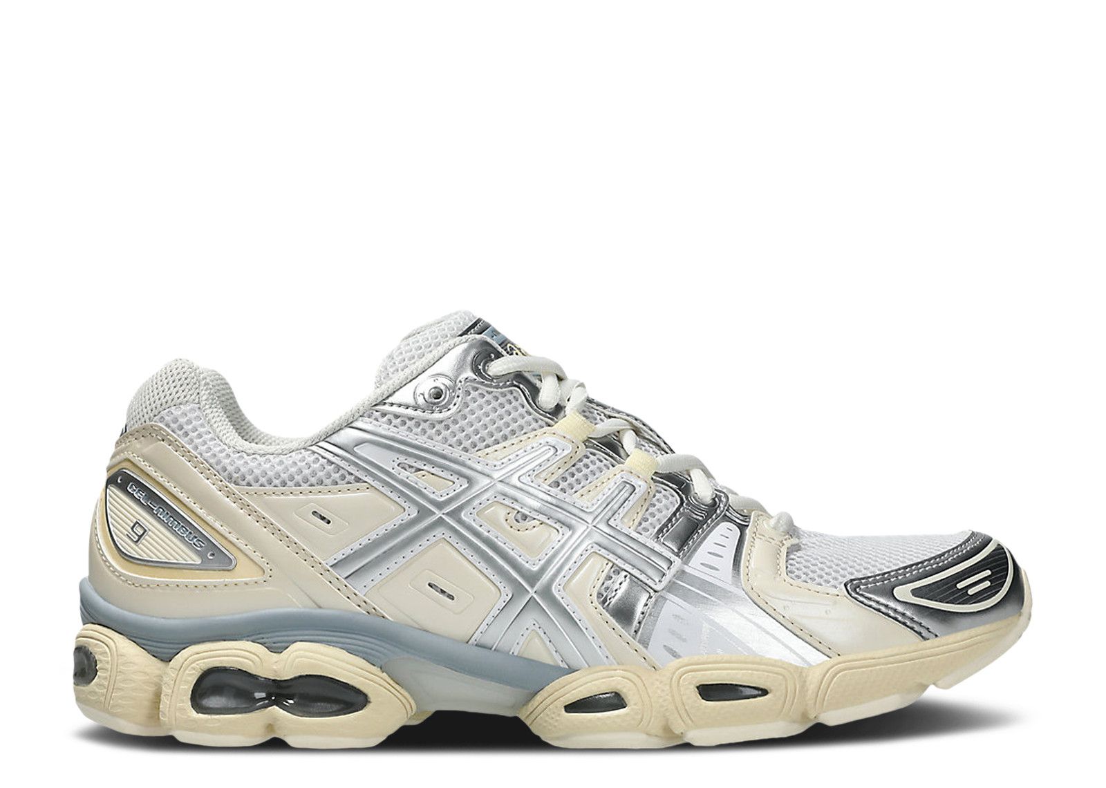 Gel Nimbus 9 'White Pure Silver' - ASICS - 1201A424 106