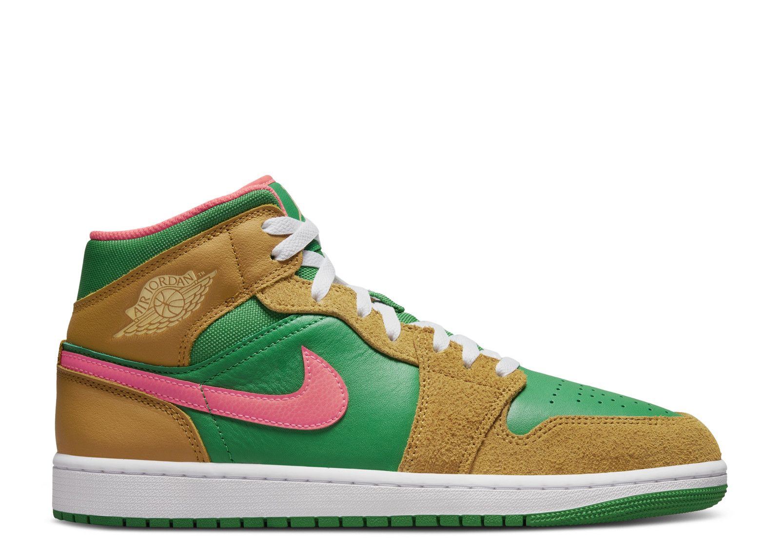 Jordan 1 Mid SE 'Wheat Watermelon'