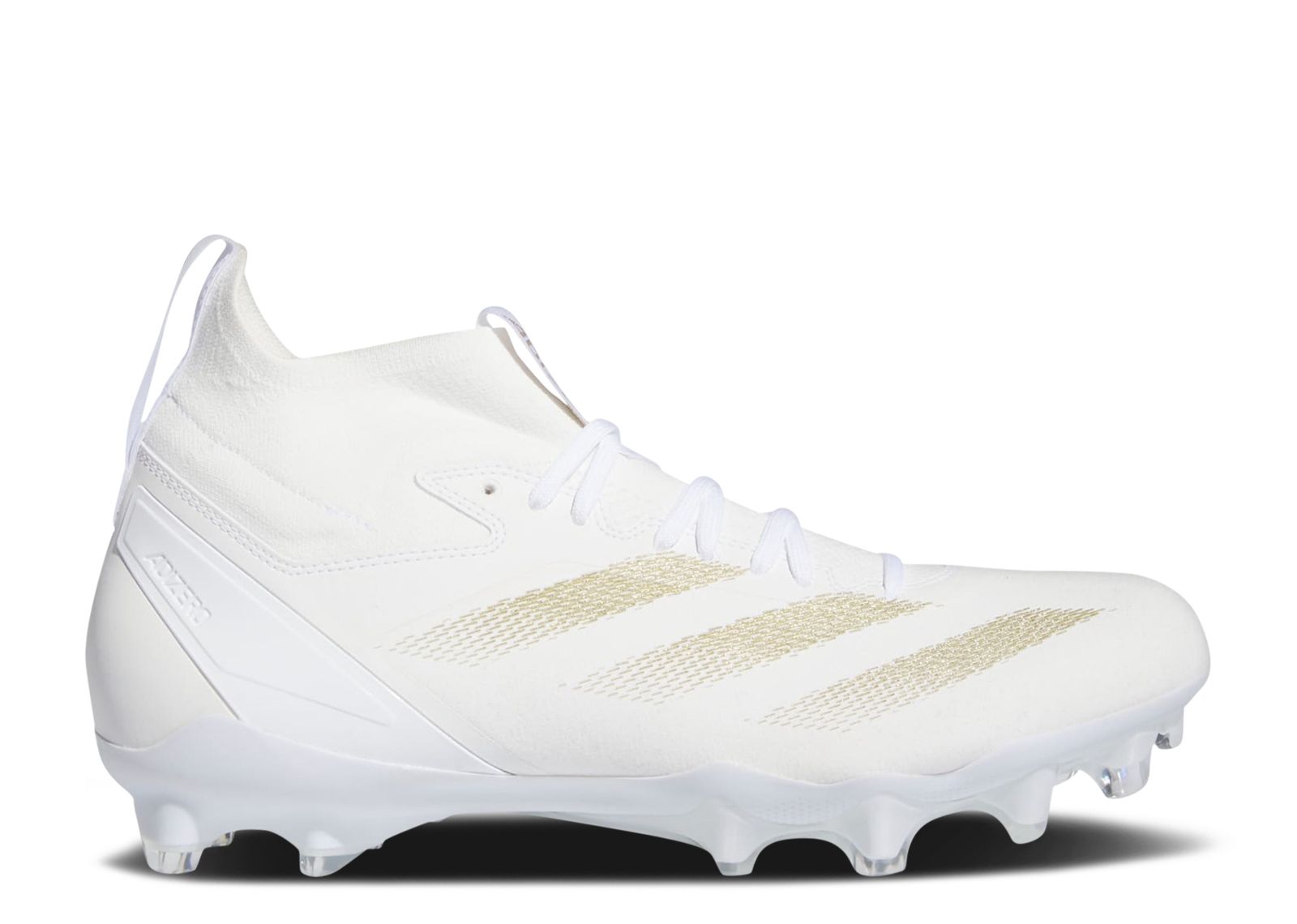 Adizero Impact Cleats　WHT/GLD　26.5㎝　V Shop White Mens Adizero Impact Football Cleats – Shoebacca