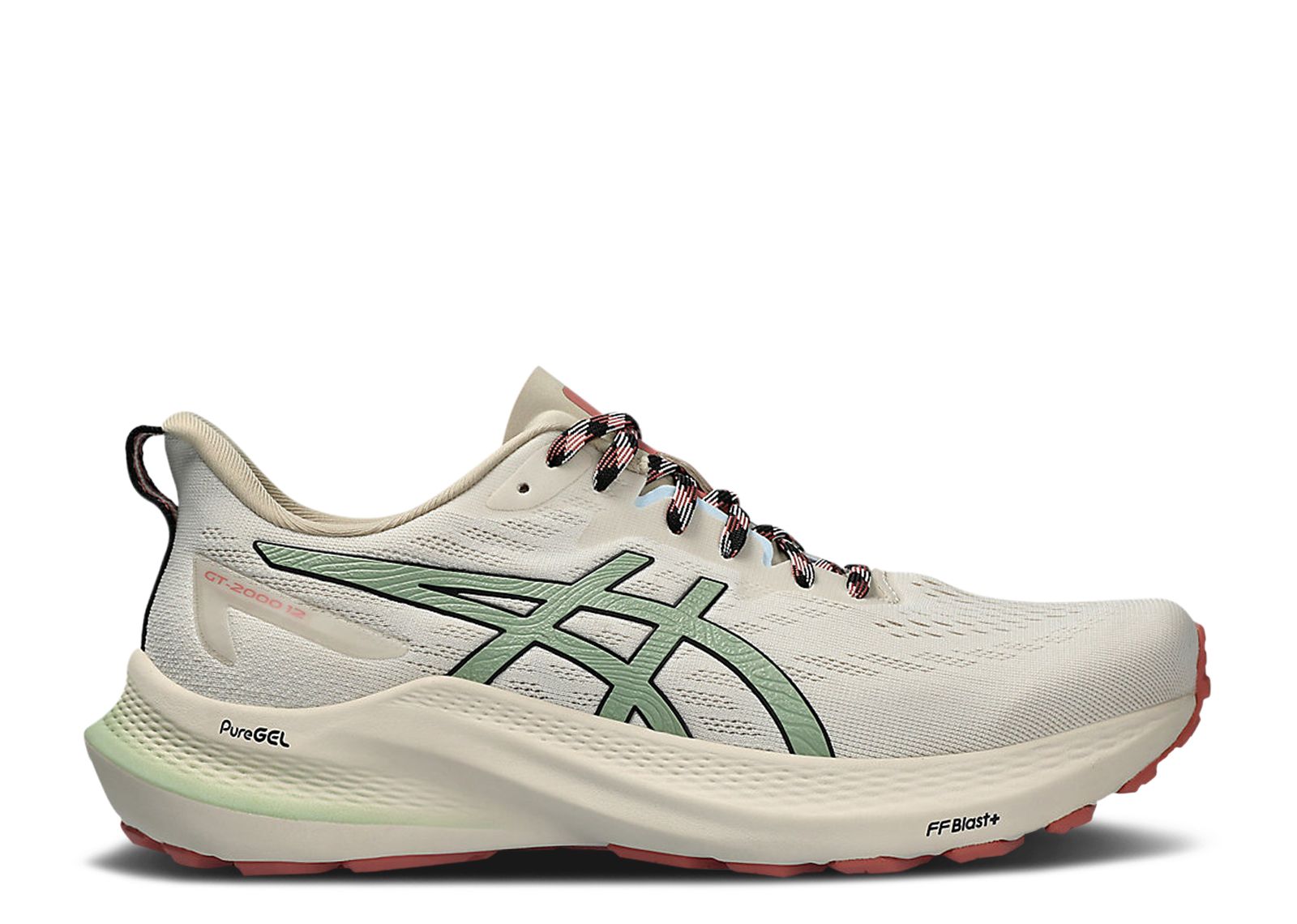 Wmns GT 2000 12 TR Nature Bathing Cream Green ASICS 1012B587