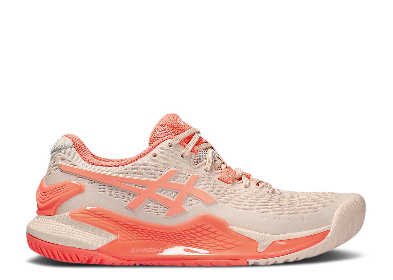 Wmns Gel Resolution 9 'Pearl Pink Sun Coral'