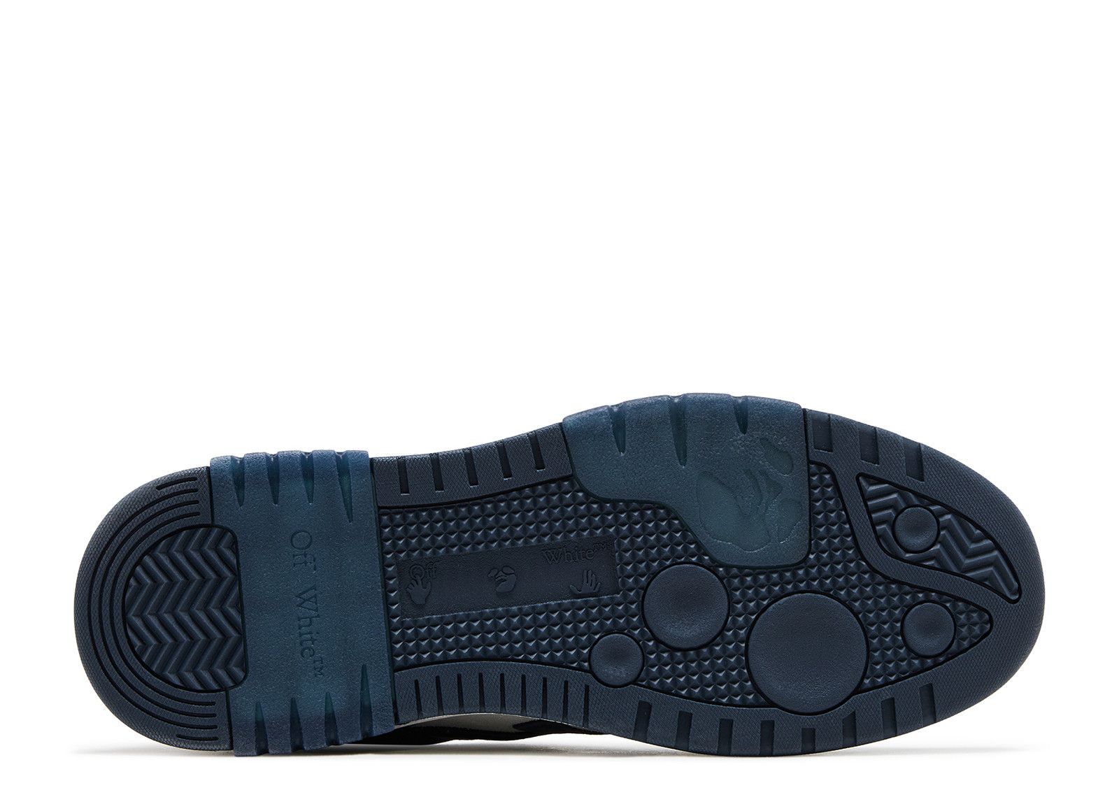 Öffen（オッフェン） pointed-FRIN / NAVY ☆ Off White Out Of Office 'White Navy Blue' 2023 - Off White