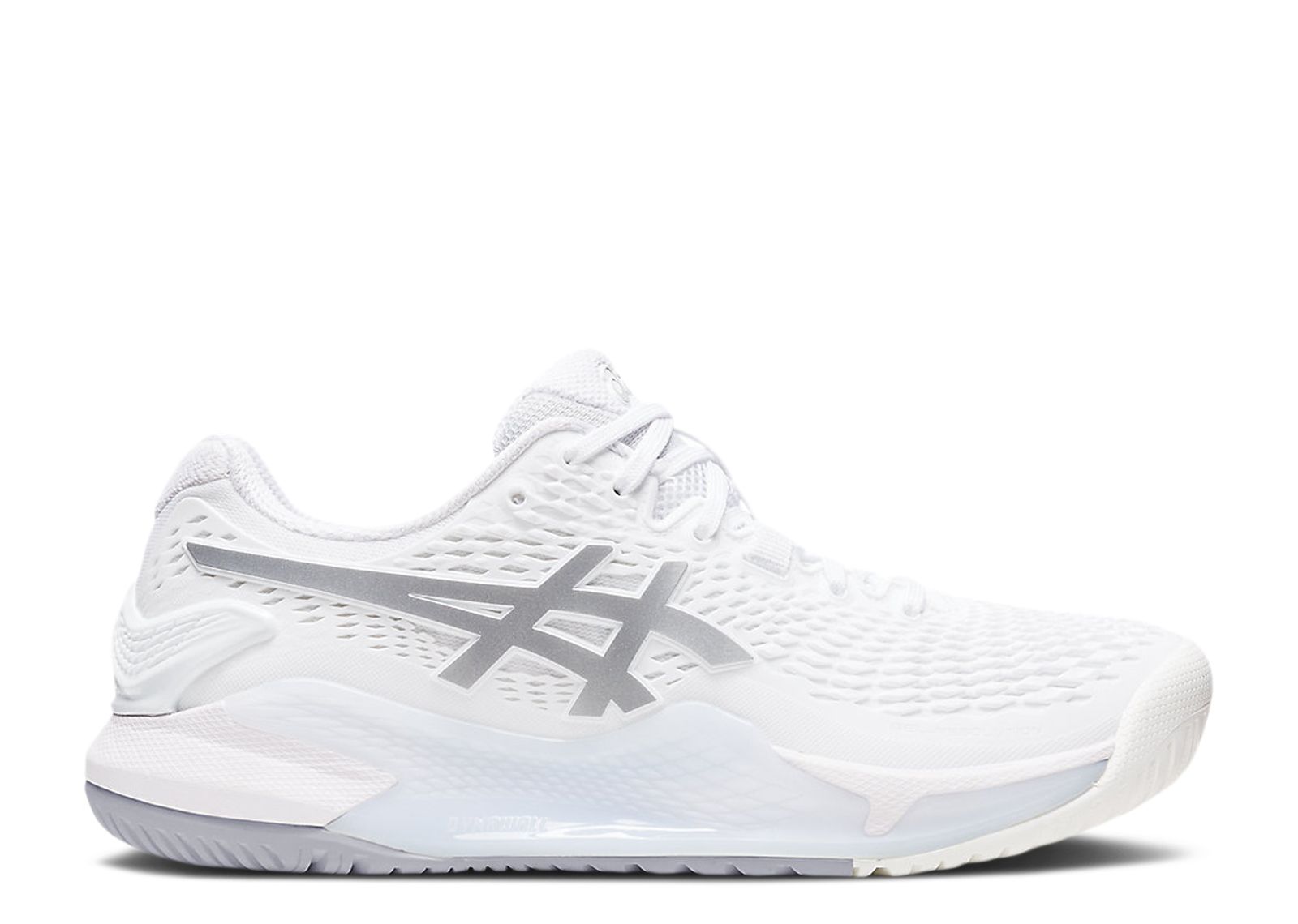 Wmns Gel Resolution 9 Wide 'White Pure Silver'