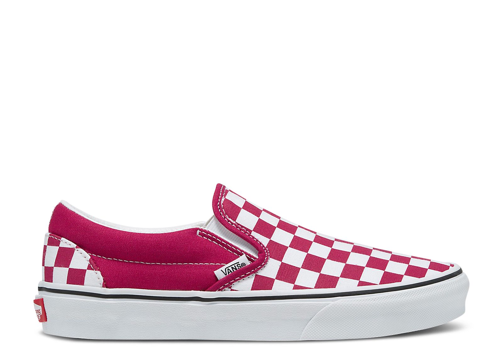 Classic Slip-On 'Checkerboard - Cherries Jubilee'